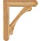 Ekena Millwork Legacy Craftsman Rough Sawn Bracket w/ Offset Brace, Western Red Cedar, 8"W x 34"D x 40"H BKT0806X34X40LEC04RWR - alternate 3